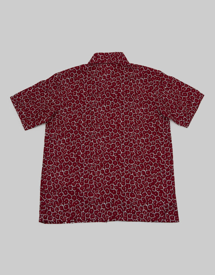 Arjunaweda Boy's Batik Shirt with Mountain Pattern