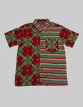 Arjunaweda Hem Boy Batik Kawung Candy