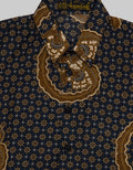 Arjuna Weda Short Shirt Batik Background Truntum