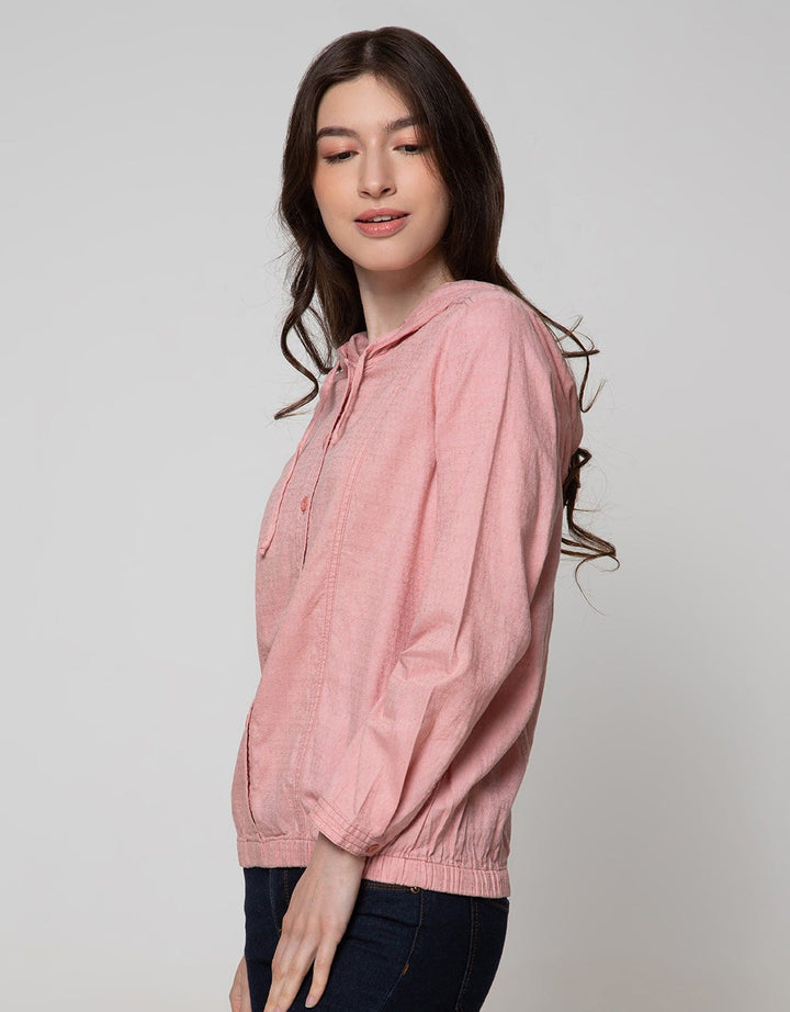 Exit Olivia Blouse With Hoodie
