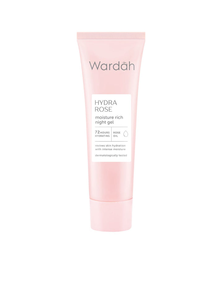 Wardah Hydra Rose Moisture Rich Night Gel 17 ml