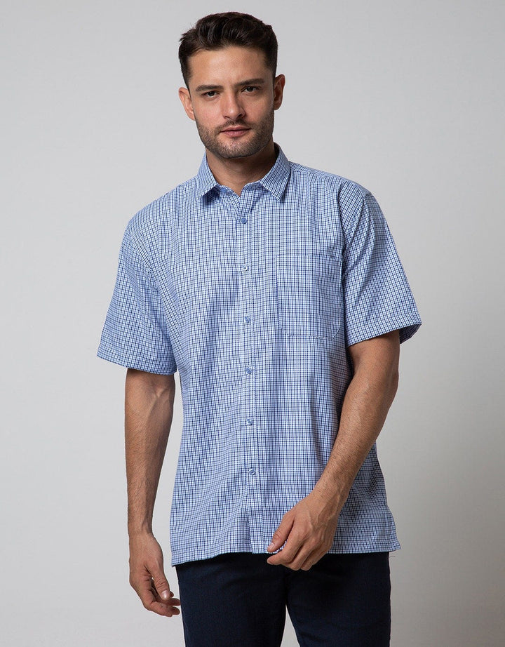 Stanley Adams Short Sleeve Shirt Stripe
