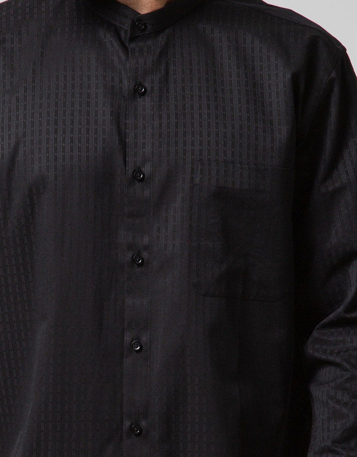 Stanley Adams Long Sleeve Shirt Stripe Shanghai Collar