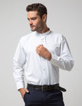 Stanley Adams Long Sleeve Shirt Stripe Shanghai Collar