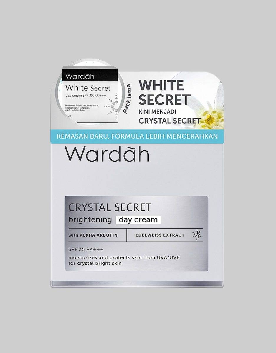 Wardah Crystal Secret Brightening Day Cream 30 g