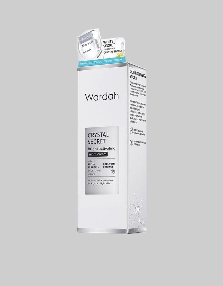 Wardah Crystal Secret Bright Activating Night Cream 15 ml