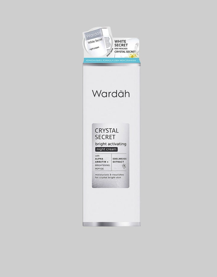 Wardah Crystal Secret Bright Activating Night Cream 15 ml