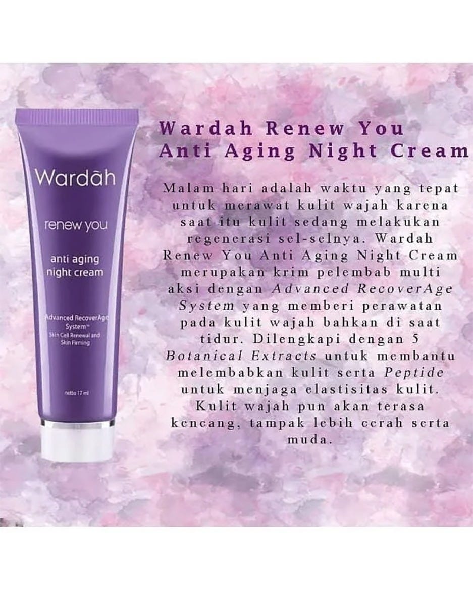 Wardah Renew You Anti Aging Day Cream 17 ml