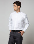 Stanley Adams Long Sleeve Shirt Texture Sashbow White Regular Shanghai