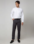 Stanley Adams Long Sleeve Shirt Texture Sashbow White Regular Shanghai