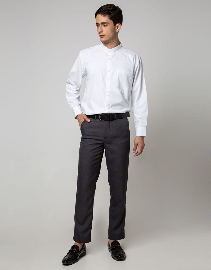 Stanley Adams Long Sleeve Shirt Texture Sashbow White Regular Shanghai