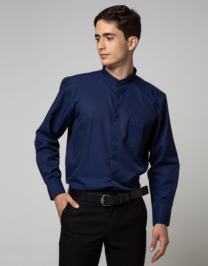 Stanley Adams Long Sleeve Shirt Texture Sashbow White Regular Shanghai