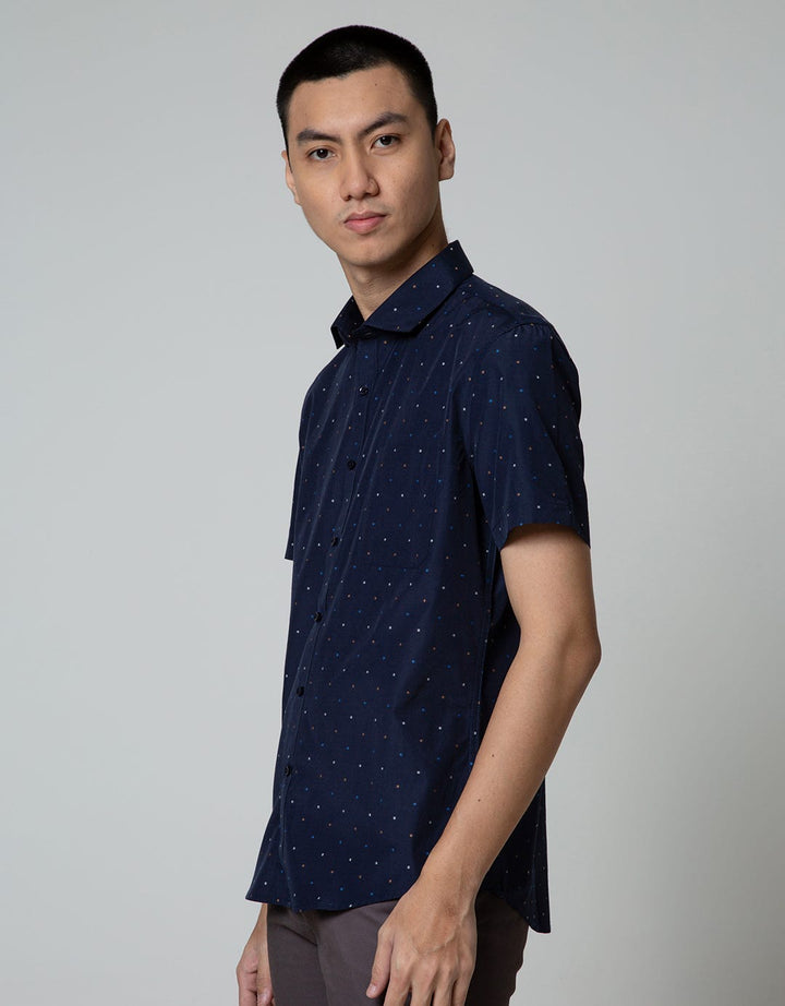 Stanley Adams Short Sleeve Shirt Texture