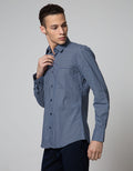 Stanley Adams Long Sleeve Shirt Slim Print
