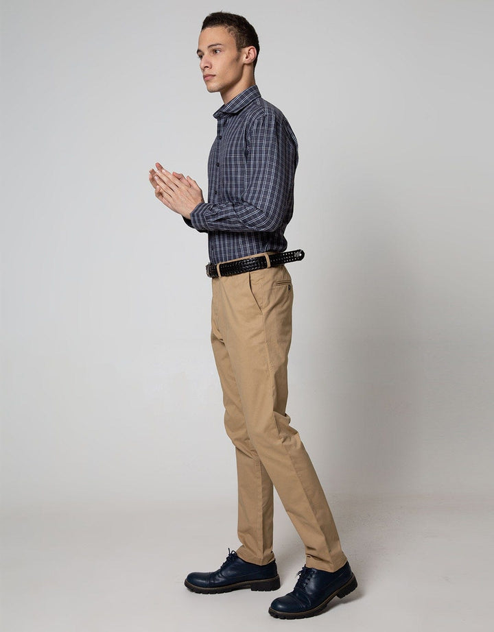 Stanley Adams Long Sleeve Shirt Check