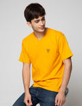 T Zone Short Sleeve T-Shirt Basic V-Neck Layer