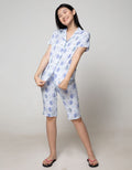 Nevada Short Sleeve Pyjama Capri Love