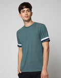 Details Ss T-Shirt With Tape On Hand
