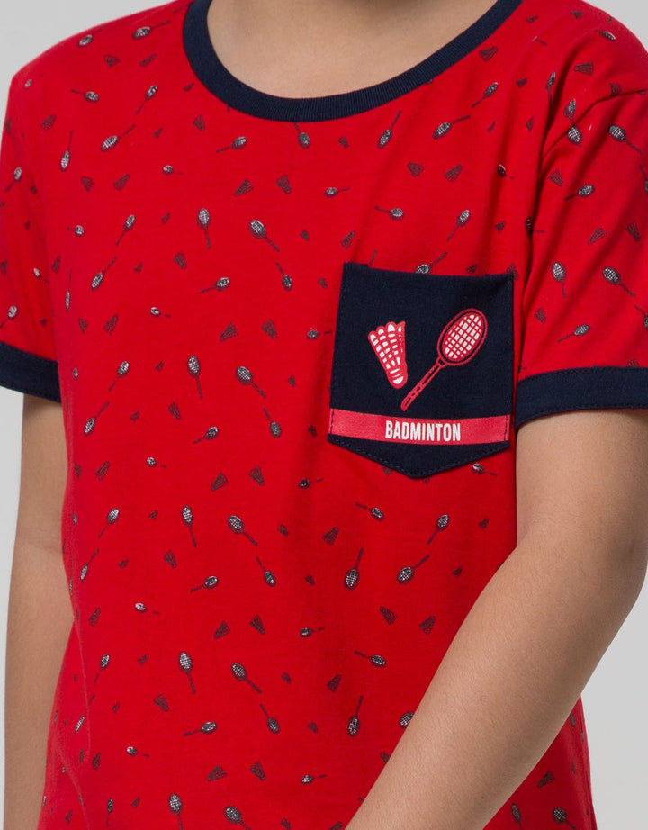 Little M Short Sleeve T-Shirt Fullprint