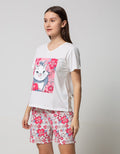 Disney Marie Short Sleeve Pyjama Shorts