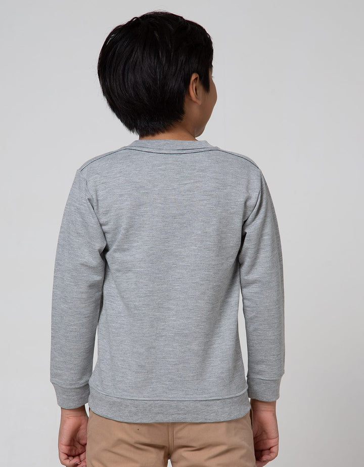 Little M Sweater Print Dada Dinosaurs Forever