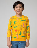 Little M Sweater Fullprint Croco Animal