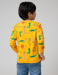 Little M Sweater Fullprint Croco Animal