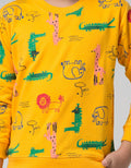 Little M Sweater Fullprint Croco Animal