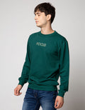 Details Embroidered Round Neck Jumper Sweatshirt
