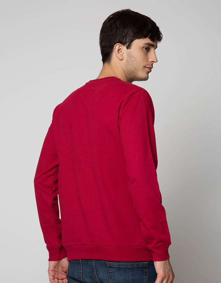Details Embroidered Rneck Jumper Sweatshirt
