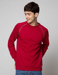 Details Sweatshirt Jumper Rneck Raglan List On Shoulder