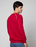 Details Sweatshirt Jumper Rneck Raglan List On Shoulder