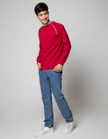 Details Sweatshirt Jumper Rneck Raglan List On Shoulder
