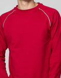 Details Sweatshirt Jumper Rneck Raglan List On Shoulder