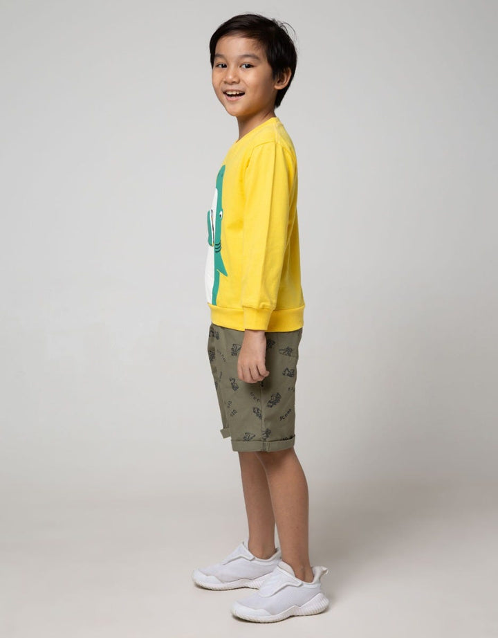 Little M Sweater Shark Aplikasi Flip
