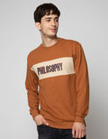 Details Sweatshirt Jumper Rneck Cut & Sewn Bordir