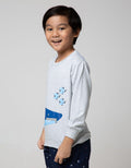 Little M Sweater Shark Zipper