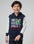 Little M Rocket Hoodie Sweater