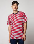 Cole Short Sleeve T-Shirt Stripe Srabnew