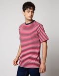 Cole Short Sleeve T-Shirt Stripe Srabnew