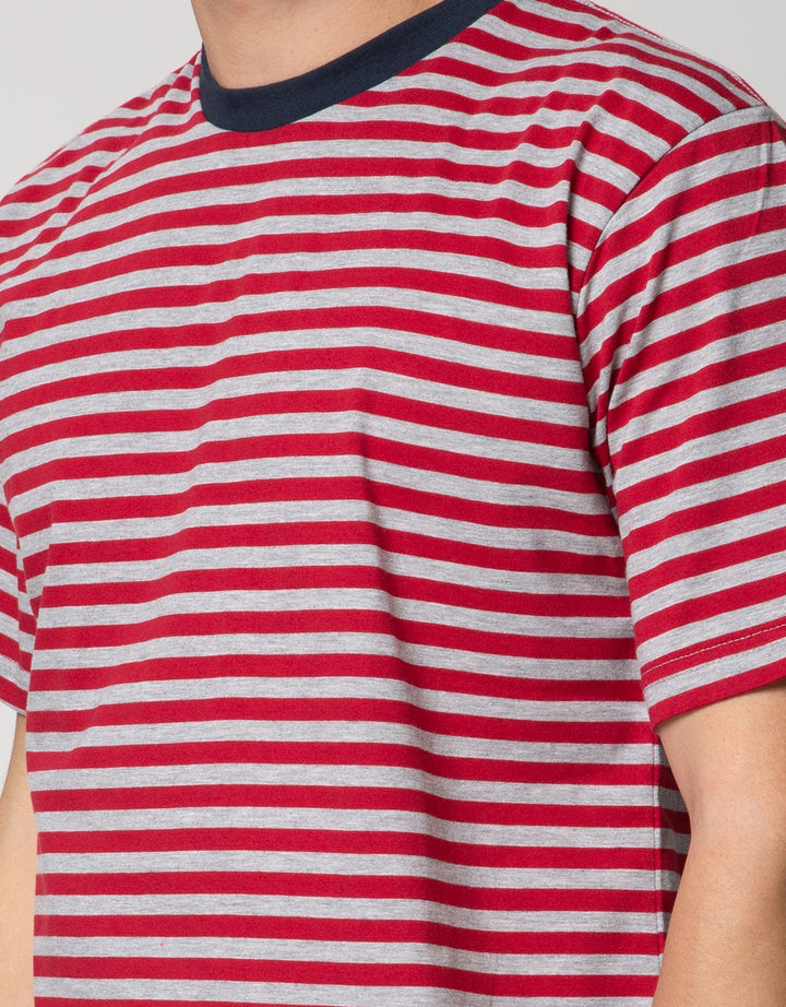 Cole Short Sleeve T-Shirt Stripe Srabnew