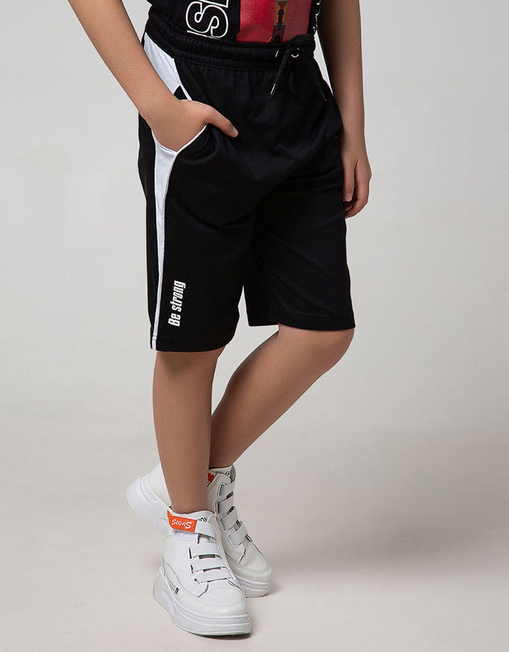 Nevada Kids Crop Knit Be Strong Side Kombinasi