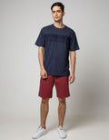 Cole Short Sleeve T-shirt Stripe Print