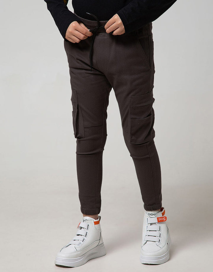 Nevada Kids Jogger Cargo Strecth Pocket Zipper