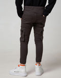 Nevada Kids Jogger Cargo Strecth Pocket Zipper
