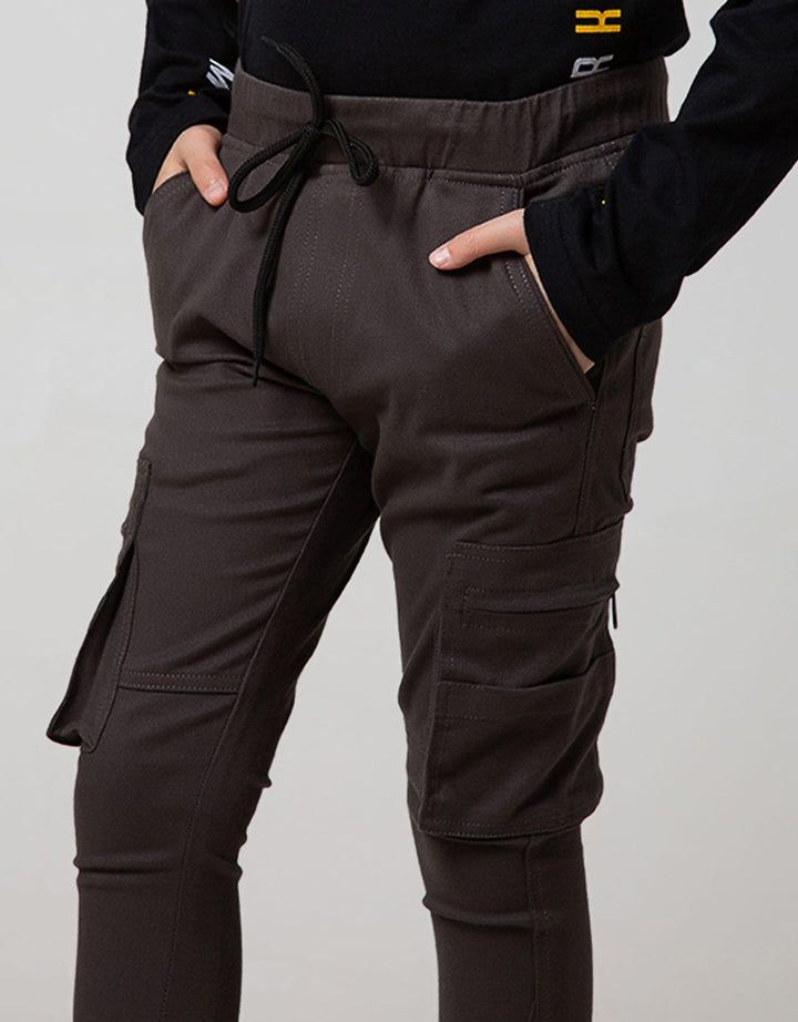 Nevada Kids Jogger Cargo Strecth Pocket Zipper