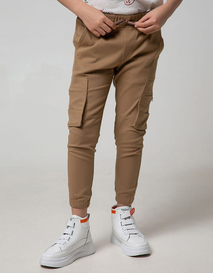 Nevada Kids Jogger Cargo Strecth Pocket Zipper