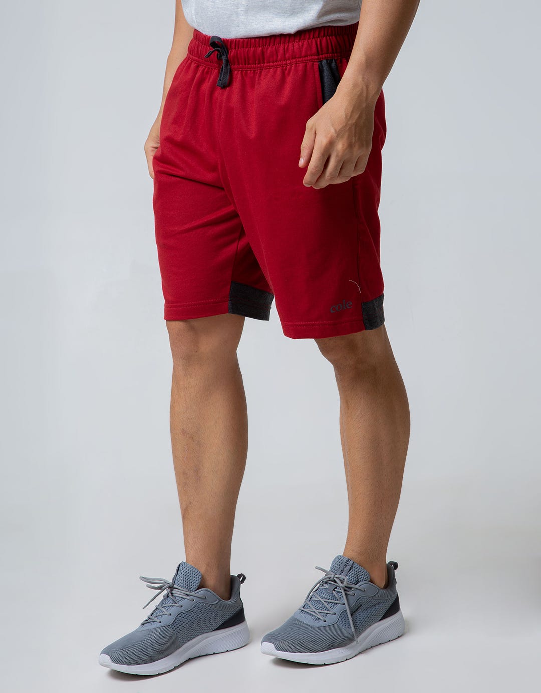 Cole Short Pants Knit Kombinasi Pocket Baby Terry