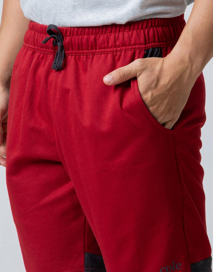Cole Short Pants Knit Kombinasi Pocket Baby Terry