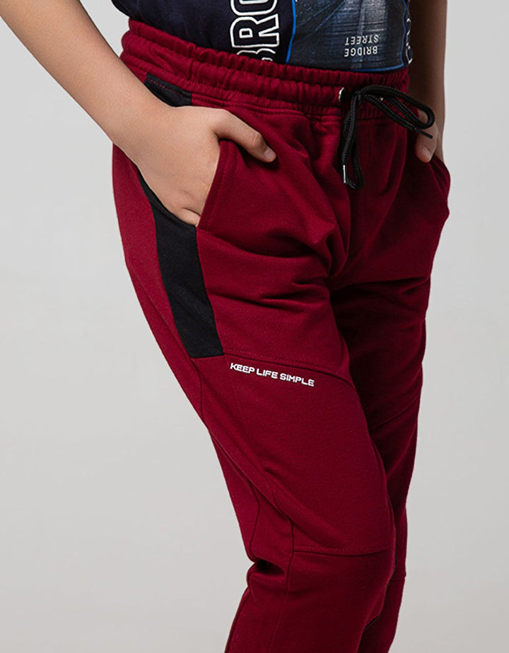 Nevada Kids Jogger Bottom Cut Knee